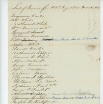 List of Jurors for 1844
