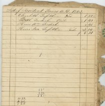 List of Resident Taxes A. D. 1842 and 1843