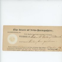 State of New Hampshire, Rockingham, SS, to the Sheriff