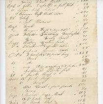 Town Records:  William Foss bill settled 1842 Alms House /