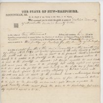 Town Records:  Judge of Probate v. Ezekiel Twombly /