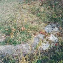 Remains of 1870s battery at Fort Stark