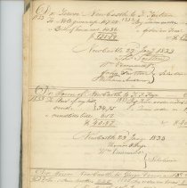 Town Records 1832-1836