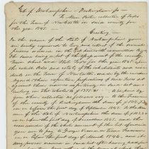 List of Resident Taxes 1845 and List of Non-Resident Taxes 1845