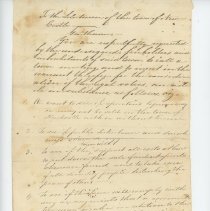 Town Records:  Petition of Freeholders to the Selectmen to call a meeting /