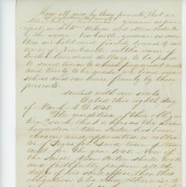 Town Records / Collector's Tax Bond for 1845 / Allen Porter appointed as Collector of Taxes