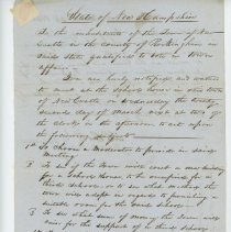 Warrant for Town Meeting March 22, 1848 / to discuss need for a third school