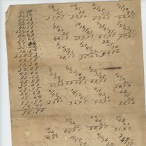 Town records:  List of Legal Voters in New Castle Town, 1845.