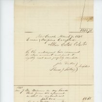 Town Records:  Allen Porter--Collector Account Settled March 7, 1848 /