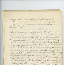 Town Records:  List of Resident Taxes, A.D. 1847.