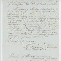 Town Records / Petition for Guardianship of John Locke