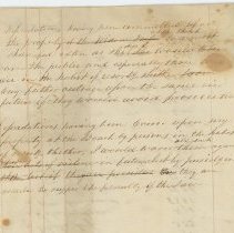 Town Records:  Town of New Castle in account with George Vennard, Town Trea