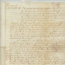 Town Records / Raising 5000 pounds for payment of province debts and for the subsistance and wages of soldiers, to be shared by the towns of Portsmouth, Exeter, Hampton, Dover and New Castle