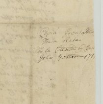 Town Records / Town Rate for Great Island Side to be collected by Constable