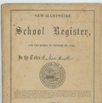 School Register for the Town of New Castle