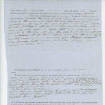 Town Records:  The State of New Hampshire.  Rockingham, SS. /Lein against J