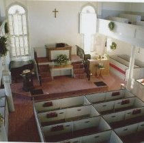 New Castle Congregational Church interior