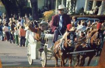 Mayor Red Johnson, Pumpkinfest Parade