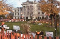DeKalb County, Illinois Courthouse during Pumpkin Fest,  2000