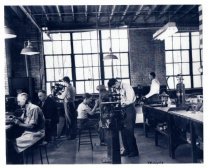 Interior of Turner Brass plant