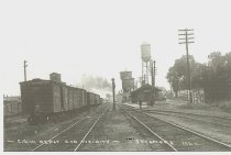Chicago and Great Western Railroad Depot and Train Cars