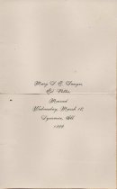 Announcement, Wedding