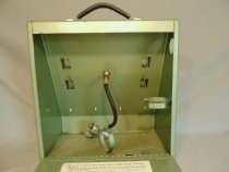 Propane heater inside view for propane tank