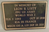 Bronze Plaque