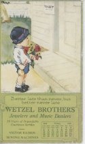 Wetzel Bros. Calendar