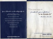 Chamber of Commerce AGM Program 2017