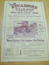 Poster Steam Show 2006 Sycamore illinois