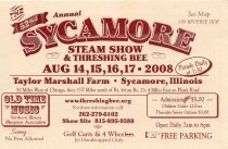 Ticket Steam Show Sycamore Illinois 2008