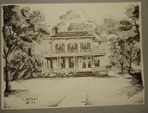 House drawing by L. Bute