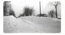 Snowstorm, Sycamore and DeKalb, Illinois 1936