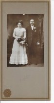 Mr. and Mrs. Alfred and Mamie (Walker) Olson Wedding Day December 20, 1911