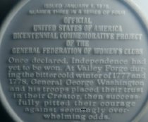 Plate, Commemorative