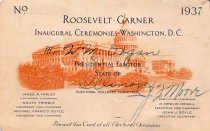 Inauguration Admission