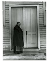 Sister Sarah and bulding