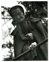 Sister Sarah peers over