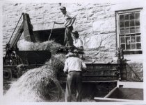 Mt. Lebanon - Non-Shakers Baling Hay