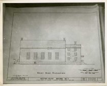 Mt. Lebanon - HABS drawing (Meeting House)