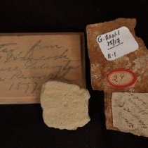 Relics from Hancock House