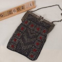 Beaded purse