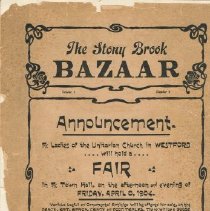 Bazaar announcement