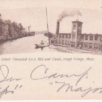Postcard of Abbott Mill