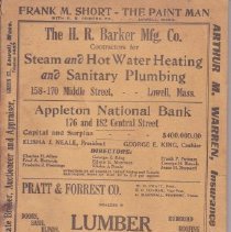 Westford Directory 1911 cover