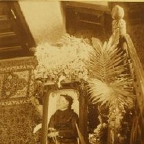 Harriett Sargent 29 N.Main St open casket