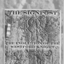 The Signpost, The Evolution of the Westford Knight