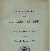 J.V. Fletcher Library Annual Report 1914