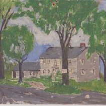 Prescott house painting , 181 Main St